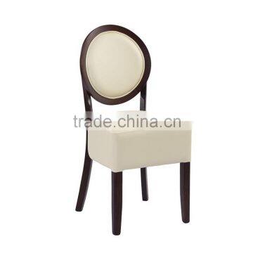 Round backrest restaurant wood chair YR70202