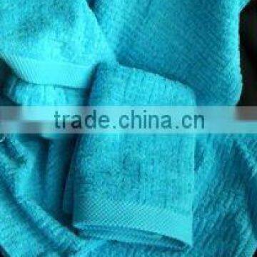 100% cotton solid color bath towel