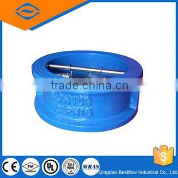 Double disc wafer check valve