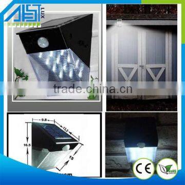 2015 New model High Quality12led solar garden lights