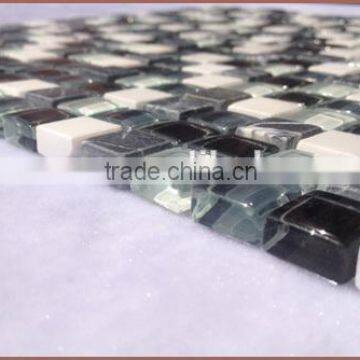 Crystal Glass Stone Mosaic for Bathroom Wall Tile