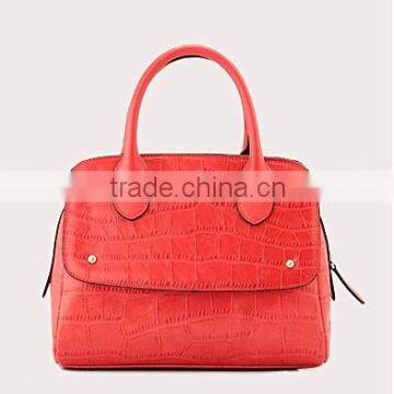 2016 Newest Red Ladys pu Bag Women Handbag in China photo-2