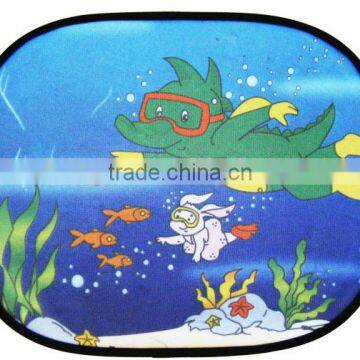 Car Side Window Nylon Mesh Sunshade/customized Printing Logo photo-5