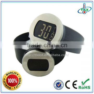 Digital Wine Thermometer Watch Shape - Suitable for All Kinds of Wines Bottle Diameter from 60mm to 100mm