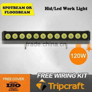 22'' 120w LED work light bar powerful10-30V 120W 10200lumens LED Offroad Light Bar SUV,ATV,4WD led light bar led driving light