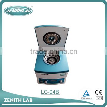 medical desktop price of lab centrifuge LC-04B