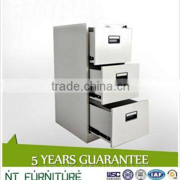 High quality lateral 4 drawer steel filing drawer cabinet