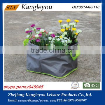 Garden durable plant growing bags/pop-up garden bag