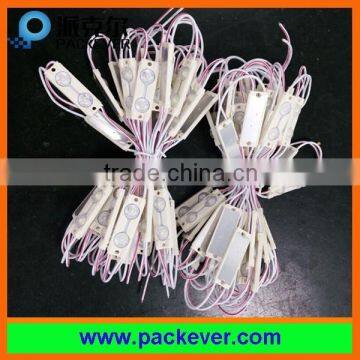 2 chips 5050 SMD LED IP67 injection module with optical lens
