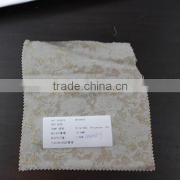 silk and polyester blended fabric for garment use (AMA1627)