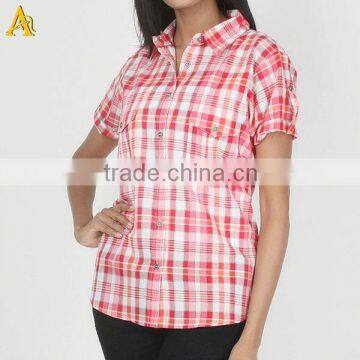 new york wholesale t-shirts Red Women Casual Shirt