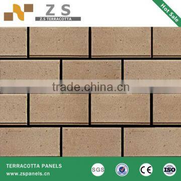bricks architectural facade terracotta wall siding dry hanging system exterior wall terracotta tiles ceramic panel