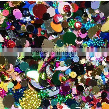 New Style Colorful Laser Loose Sequins,Spangle,Spangle Sequins photo-3