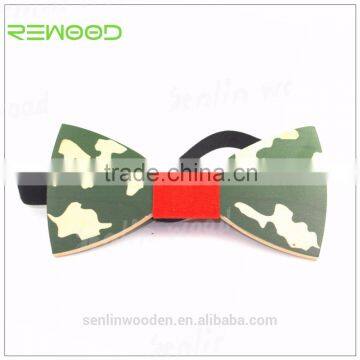 Elegant marriage series hand-carved wooden bow tie men and women can be used. Fashion bow tie
