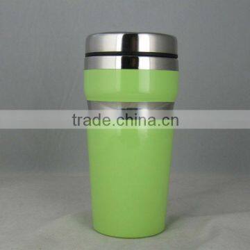 16oz stainless steel insulated travel mug