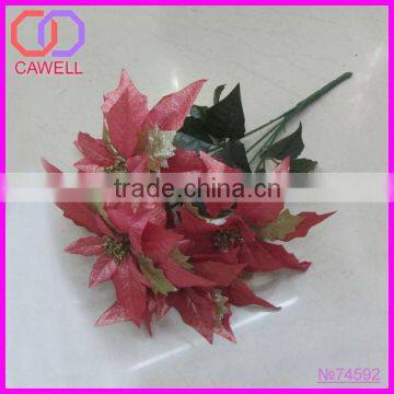 cheap artificial poinsettia flower