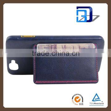 Manufacturer Wholesale Flip PU Leather Back Wallet Card Pocket Kickstand Cover For Wiko Rainbow 4G Fast Delivery photo-5