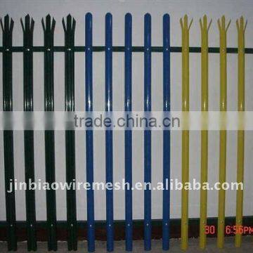 Galvanized Steel Palisade Fence