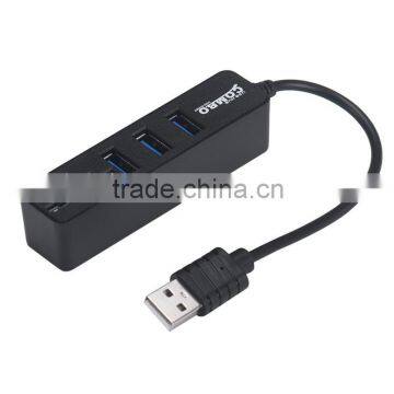 2 In1 Combo Super Speed USB 2.0 3 Port Splitter HUB+TF SD Card Reader LED Display Simple Type Up To 480Mbps For Windows For Mac photo-3