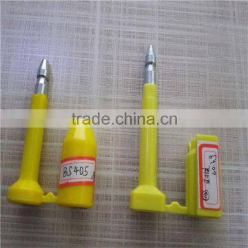 Factory Supply special design container door bolt seal with fast delivery