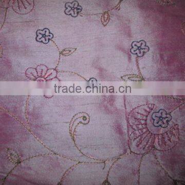 PINK SILK EMBRODARY FABRIC photo-3