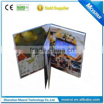 Custom Printing 4.3" 5inch 7inch TFT Screen Lcd Video Book photo-5