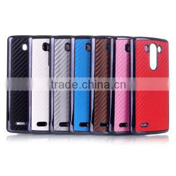 Carbon Fiber hard back cover case for LG G3