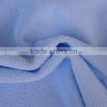 China Supplier High Quality Lanimated 100 Cotton French Terry Knitted Wool Fabric