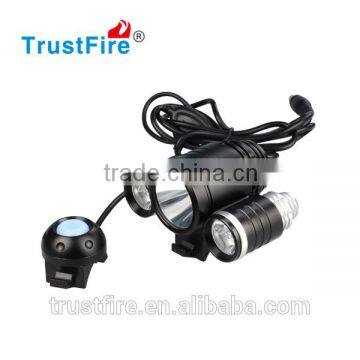 Bicycle Flashlight Mount, Bicycle Flash Light , Led Bike Lights Using One CREE XM-L 2 Light and Two XPE-R2 Lights,18650 Battery photo-6