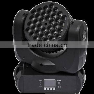 36*3W RGBW LED beam moving head light