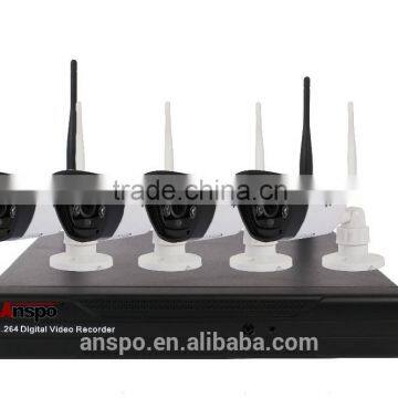 Guangzhou 4ch 8ch Wifi NVR Kits Wifi ip Cctv Security Camera System With 1.0/1.3 Megapixel Wifi Camera photo-2