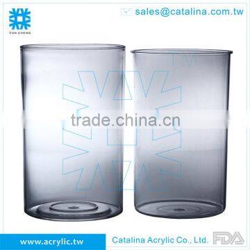 Functional Acrylic Product Clear Wine Barrel Ice Bucket Cooler