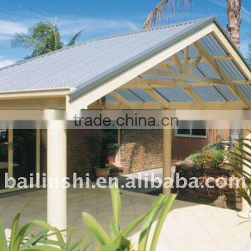 corrugated polycarbonate roofing sheet