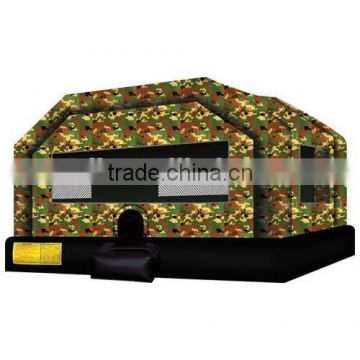 Camouflage inflatable bounce house for kids Adult big bounce house for sale