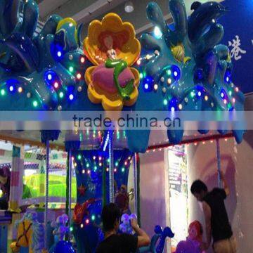 Amusement Park the Ocean Carousel House Playground Equipment photo-3