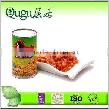 2016 health food 425g canned soybean in tomato sauce