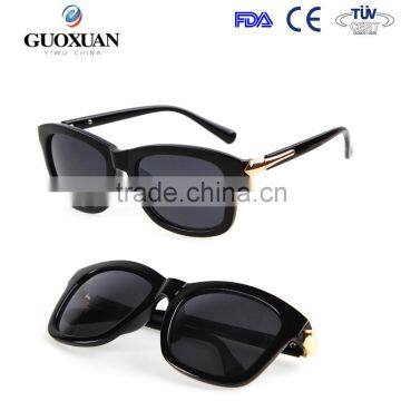 Adult Unisex Metal Hinge Sunglasses custom metal logo