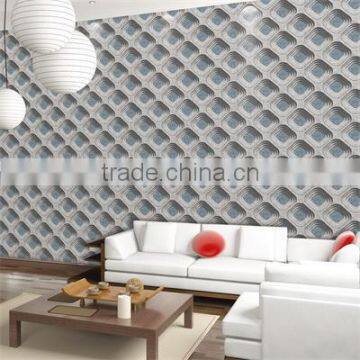 modern 3d design wallpaper with 3d space