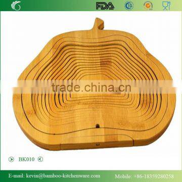 BK010/2015 Novety Cute Hanging Storage Baskets Chinese Cheapbamboo Hanging Storage Basket With Lid photo-4