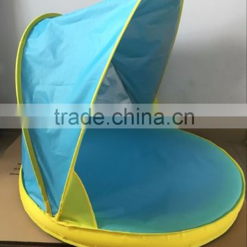 Portable pop up beach tent for kids