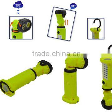 Multi Functional Rotatable SMD 14LED+2LED Working Lamp Stand Work Light Magnetic With Folding Hook photo-6