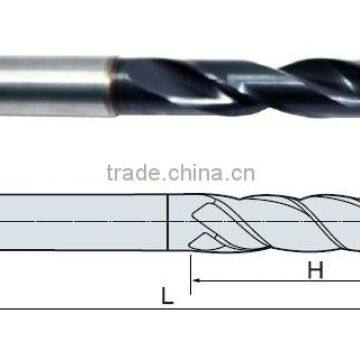 High-Speed 2 Flutes Carbide Drill With Coolant Hole-5xD CNC Machine Inserts