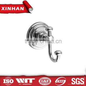 Ningbo Chinese manufacturer metal robe hook single round zinc alloy hanger hook