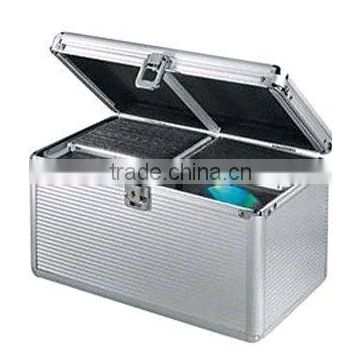 Aluminum 200 CD DVD R Media Storage Case Holder for DJ