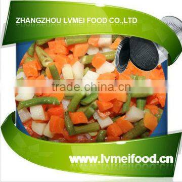 canned mixed vegetable