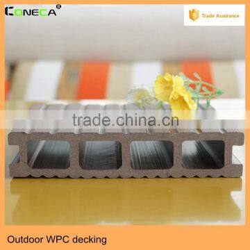 Durable WPC Material and Plastic Flooring Type Composite Decking