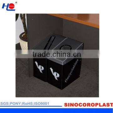 pollution-free and corona treated plastic fluted polypropylene non-toxic carton