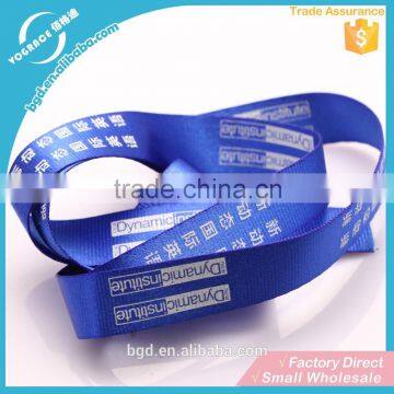Custom printed polyester lanyards, screen print lanyards, printed lanyards