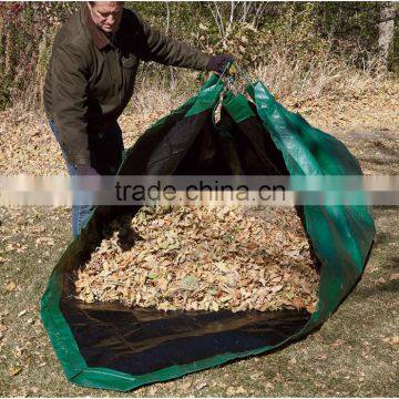 Long Time Durability Reusable Garden Leaf Tarps, Leaf Collector Bags Tarps photo-3