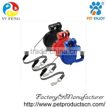 Retractable Dog Leash - Ribbon Lead for Training, Backyard Use and Walking Dogs - Easy to Grip Handle - Pet Training